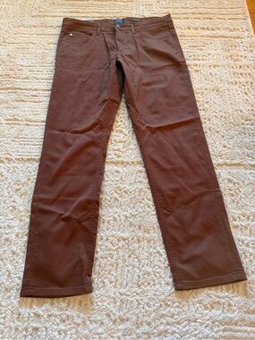 Ben Sherman Brown Straight-Leg Pants NWT